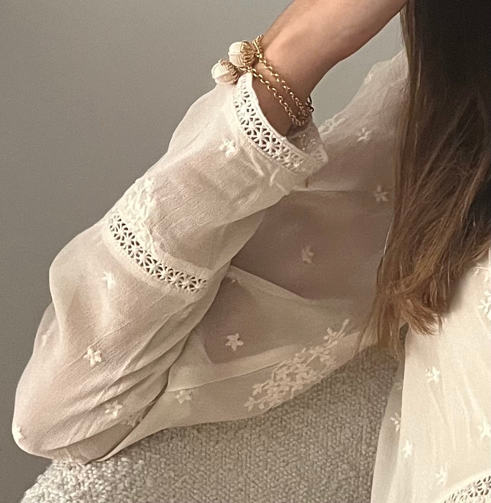 Pulsera Cadenas Flor de Castilla