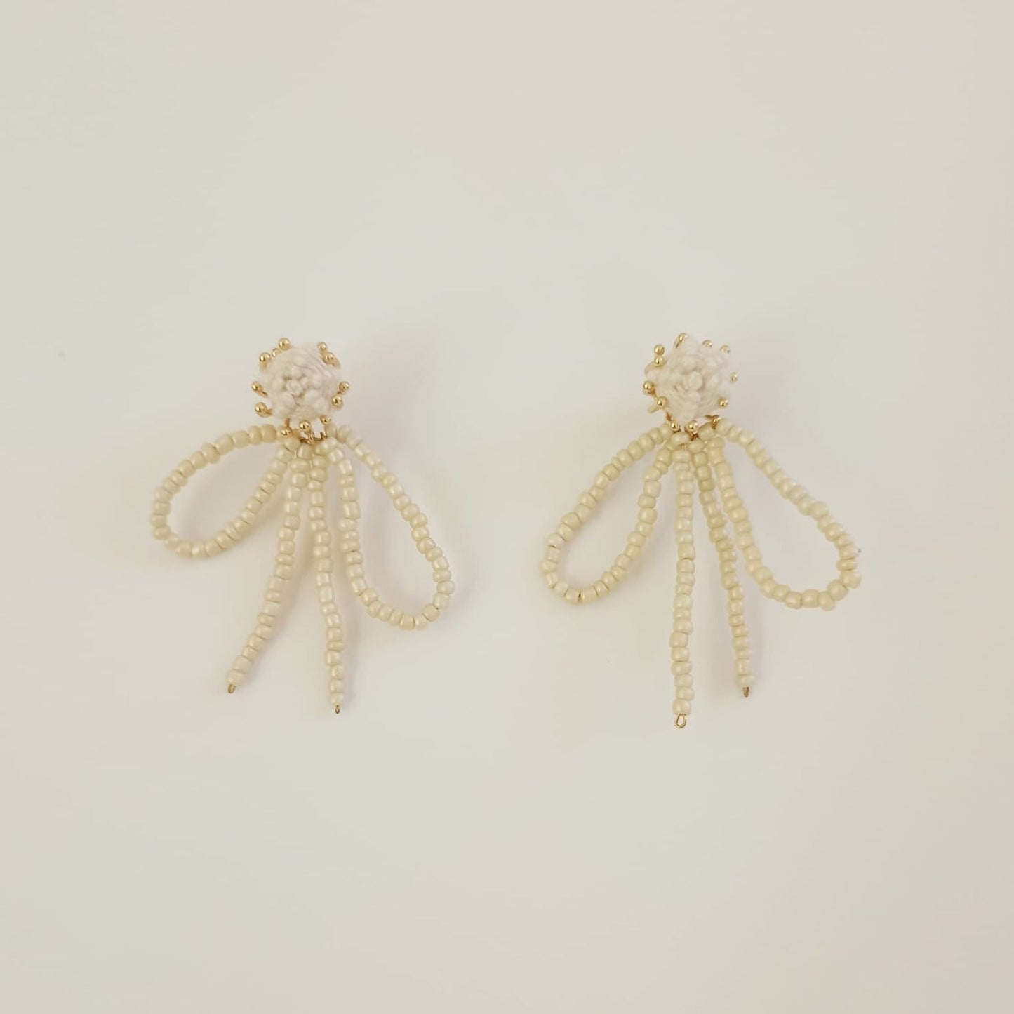 Pendiente Flor de Castilla Lazo