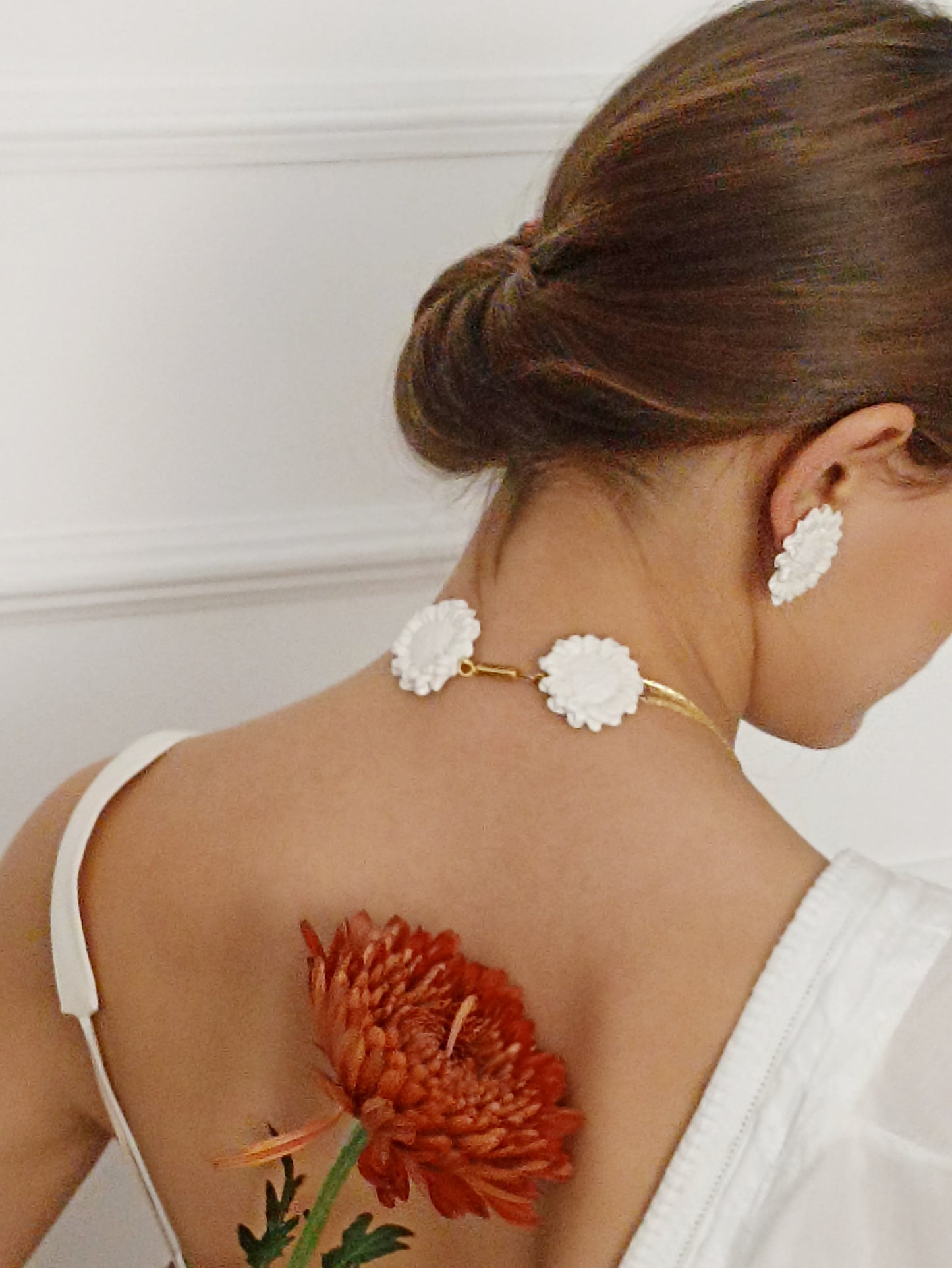 Collar Doble Flor del Sol