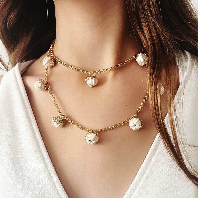 Collar Flor de Castilla