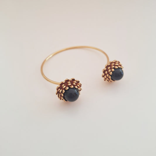 Pulsera Doble Flor de Garza