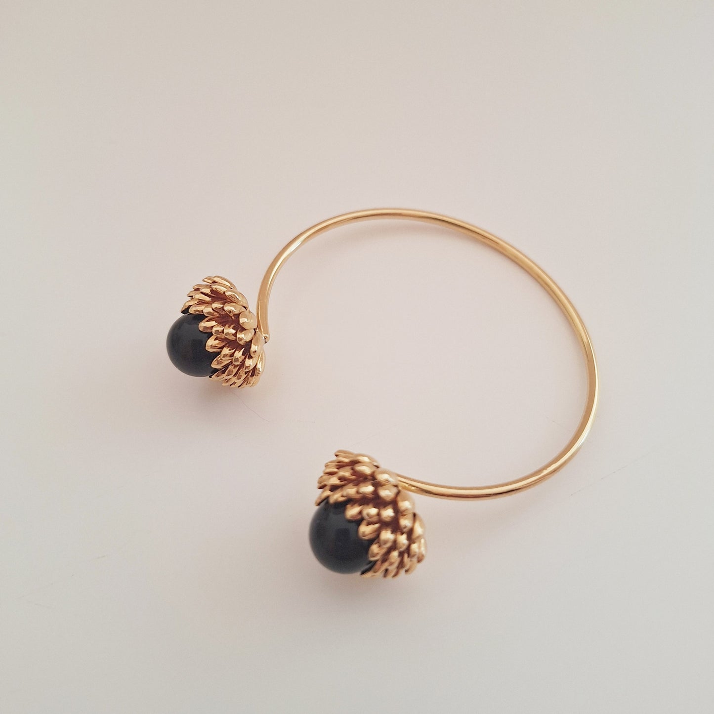 Pulsera Doble Flor de Garza