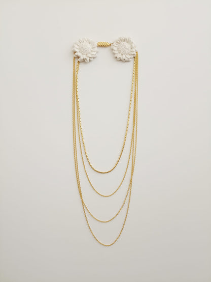 Collar Doble Flor del Sol