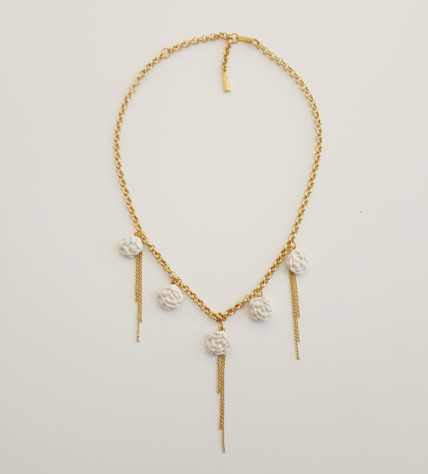 Gargantilla Rosas de Castilla Cadenitas