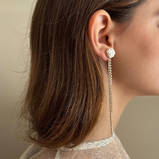 Pendiente Rosas de Castilla Glam