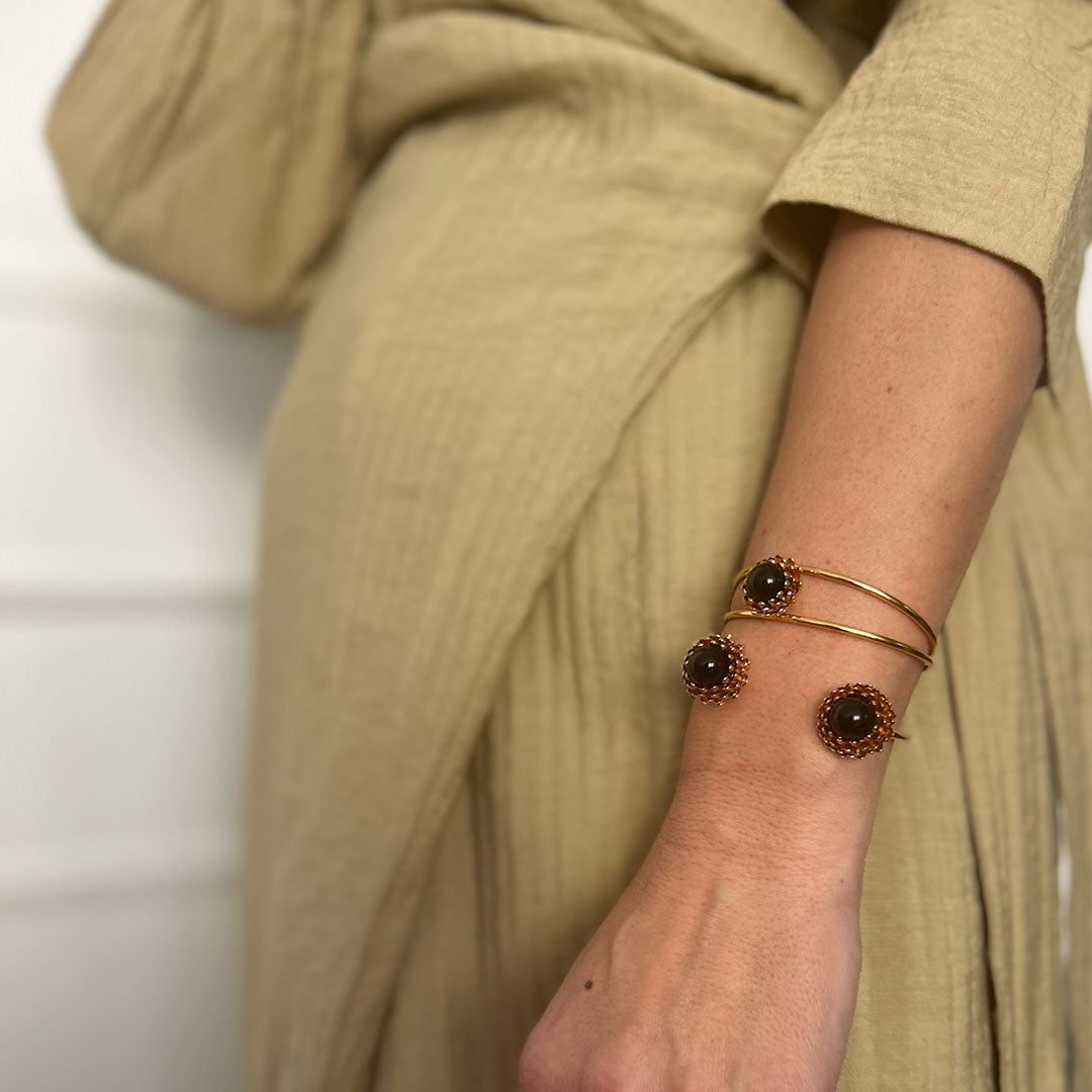 Pulsera Flor de Garza