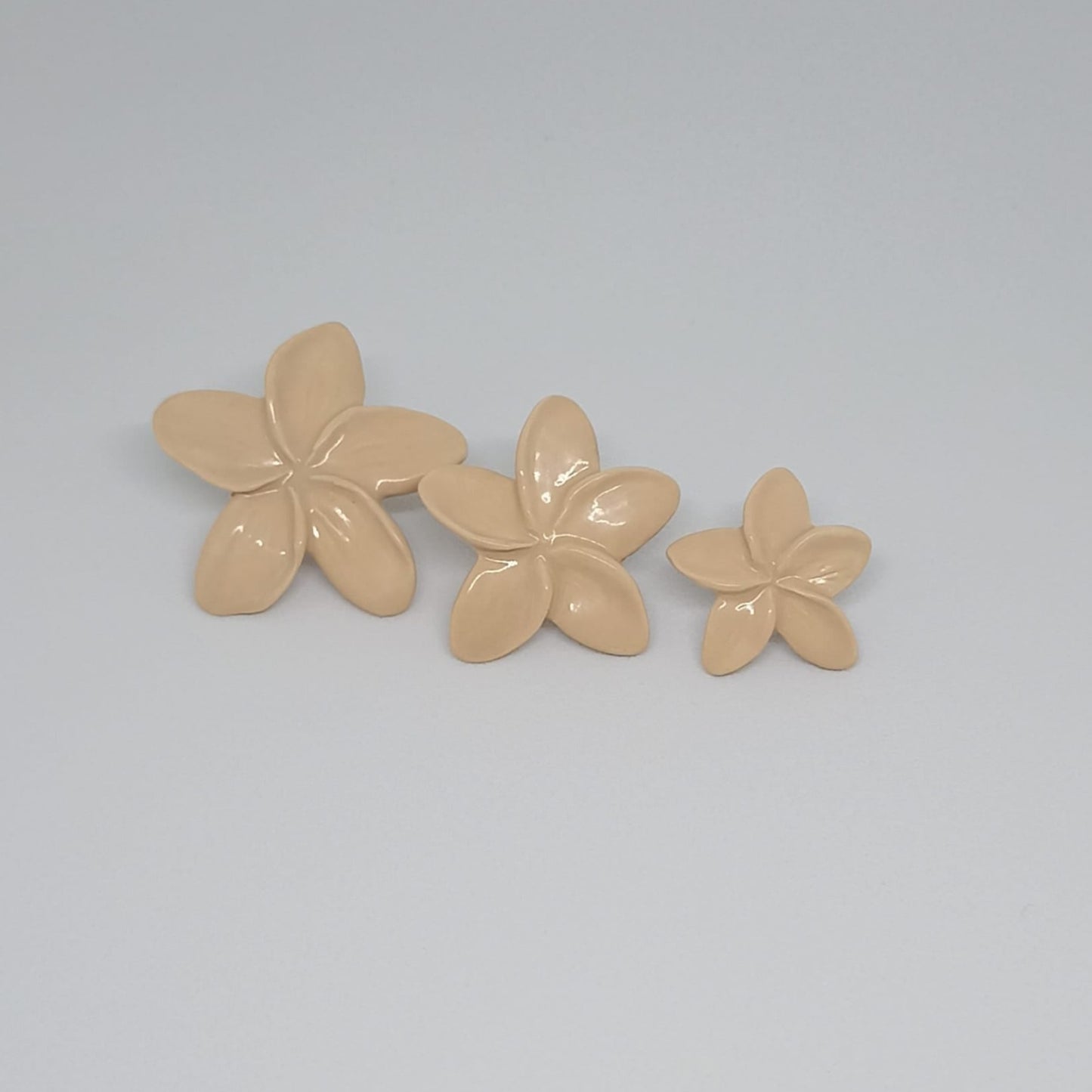 Pendiente Magnolia Nude