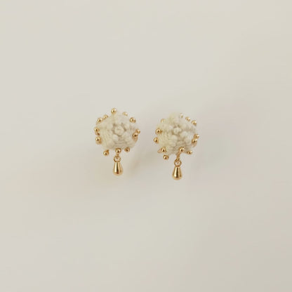 Pendiente Flor de Castilla