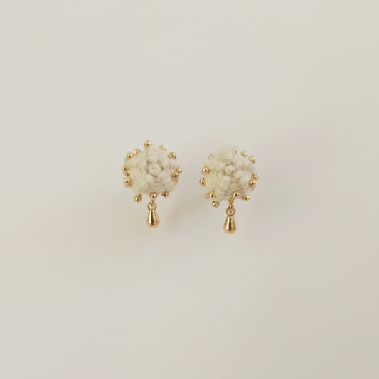 Pendiente Flor de Castilla