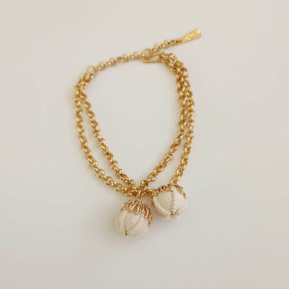 Pulsera Cadenas Flor de Castilla