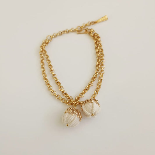 Pulsera Cadenas Flor de Castilla