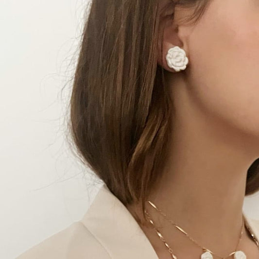 Pendiente Rosas de Castilla