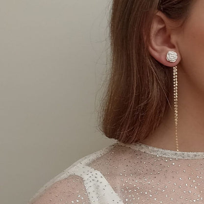 Pendiente Rosas de Castilla Glam